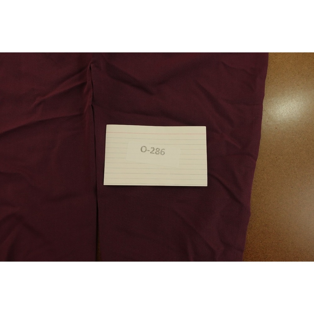 Mandala Womens Petite X-Large Bordeaux High Waist Jogger Pants Inseam-25 in NWT - Picture 11 of 11